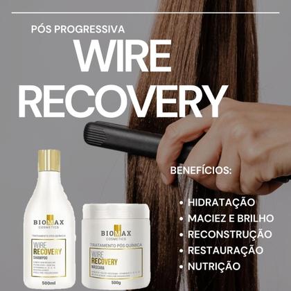 Imagem de Kit Pos Progressiva Biomax Hidratação Detok Alto Impacto 1lt