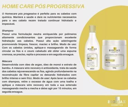 Imagem de Kit Pos Progressiva Biomax Hidratação Detok Alto Impacto 1lt