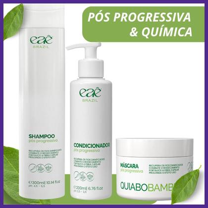 Imagem de Kit Pós Progressiva Controle Frizz e Pontas Duplas Babosa