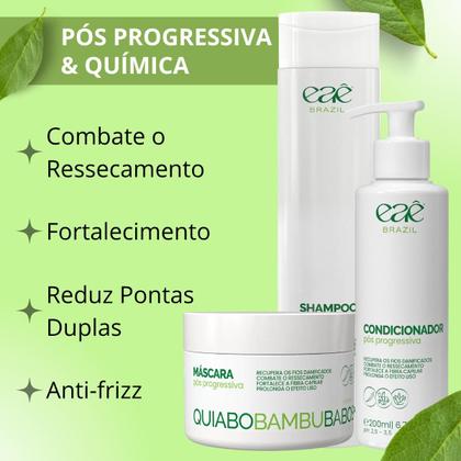 Imagem de Kit Pós Progressiva Controle Frizz e Pontas Duplas Babosa