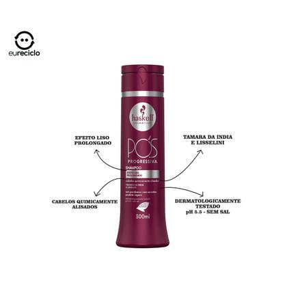 Imagem de Kit Pós Progressiva Haskell 300 ml com Mimo