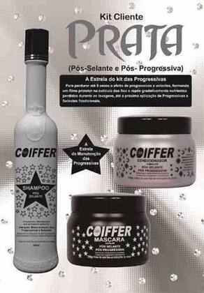 Imagem de Kit Pós Progressiva Prata Coiffer 3 pçs