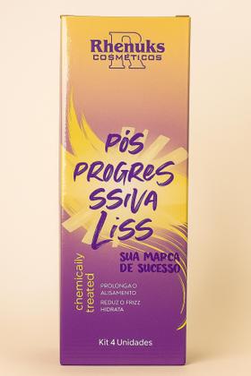Imagem de Kit Pós Progressiva Rhenuks Liss Brilho e Redução de Frizz