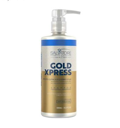 Imagem de Kit Pós Química Gold Xpress - Salvatore Hair Pro