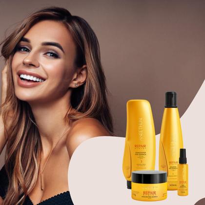 Imagem de Kit Pós Química Repair System Aneethun Com 3 Produtos