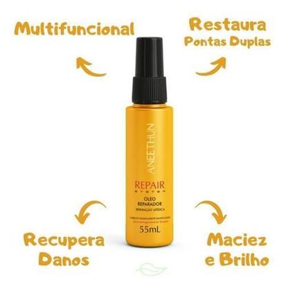 Imagem de Kit Pós Química Repair System Aneethun Com 4 Produtos