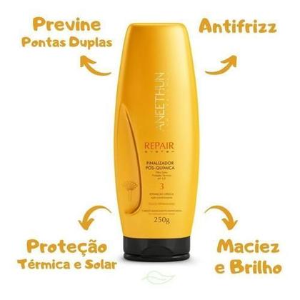 Imagem de Kit Pós Química Repair System Aneethun Com 4 Produtos