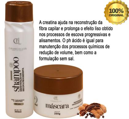 Imagem de Kit Pós Quimico Com Tamarindo Chanceller 550 Gr