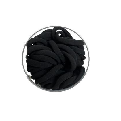 Imagem de Kit Pote com 50 Unidades Liga Elástico Meia Xuxinha para Prender os Cabelos Coloridas