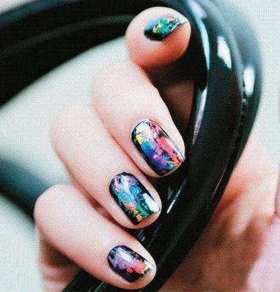 Imagem de Kit Pote De 10 Foil Decoração Unha Cores Estilo Manicure 3