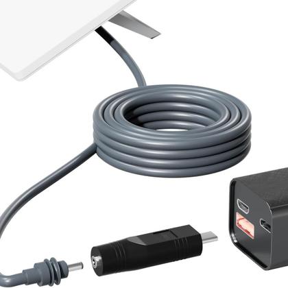 Imagem de Kit Powerbank Pineing carregador de 100w Com 30.000mha Compatível com Star Link Mini e Adaptador para Cabo PD 100w