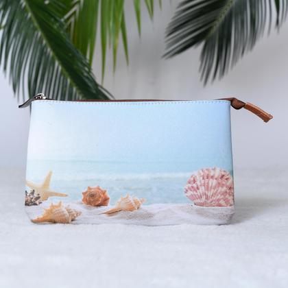 Imagem de Kit Praia Feminino Bolsa Chinelo Nécessaire  Estilo e Praticidade