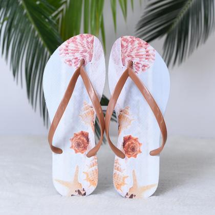 Imagem de Kit Praia Feminino Bolsa Chinelo Nécessaire  Estilo e Praticidade
