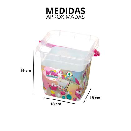 Imagem de Kit Praia Unicórnio com Regador 8 Peças Meninas Monte Líbano