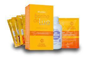 Imagem de Kit Prático Banho de Lua Camomila 6 itens - Corpo Dourado