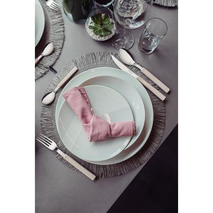 Imagem de Kit Prato Raso Tramontina Grid em Porcelana 28 cm 06 Peças
