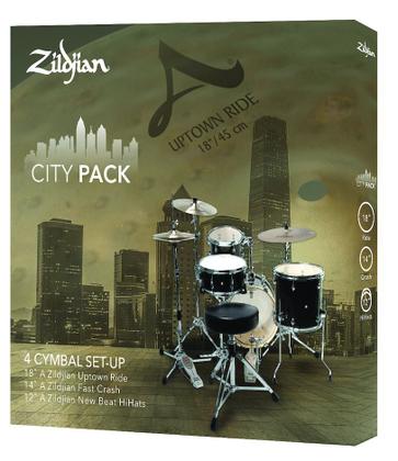 Kit Pratos Zildjian A Series-Acityp248-12NewBeat+14FastCrash