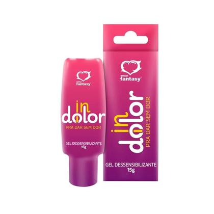 Imagem de Kit Prazer e Conforto SexShop Excitante Feminino Gel Dessensibilizante Anal