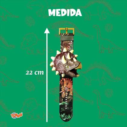 Imagem de Kit Pré Histórico com Relógio Projetor Dinossauros e Dinossauro Monta e Desmonta - Toyng