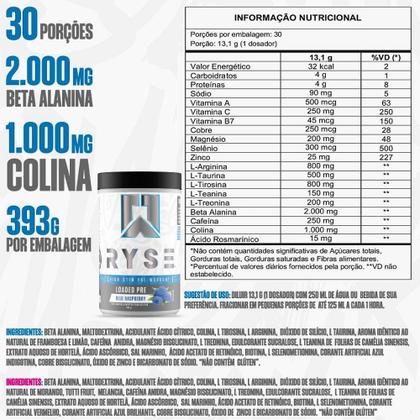 Imagem de Kit Pré Treino 393g + Creatina Monohidratada 300g Ryse Supps