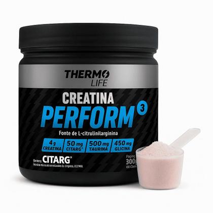 Imagem de Kit Pré Treino Thermo Life - Supper Cappucino 220g + Creatina Perform3 300g + Caneca Inox