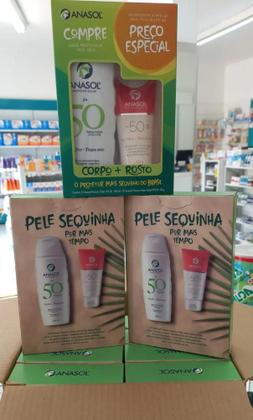 Imagem de Kit Preço Especial Protetor Solar Facial + Corporal Anasol - Dahuer