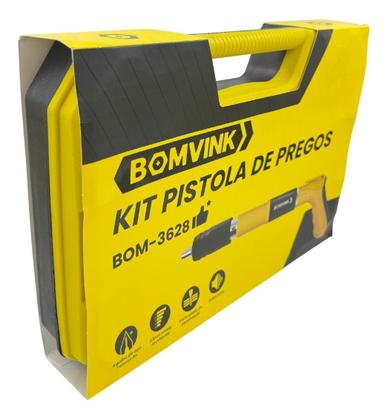 Imagem de Kit Pregador De Prego De Alta Pressão Perfura Ferro Drywall