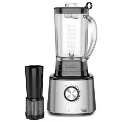 Imagem de Kit Premium Inox Philco Batedeira 900w+ Liquidificador 1400w Preto