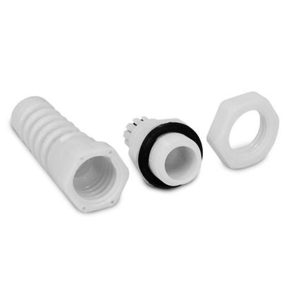 Imagem de Kit Prensa Cabo Cinza Espiral PG13,5-E