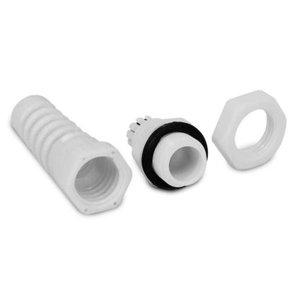 Imagem de Kit Prensa Cabo Cinza Espiral PG16-E