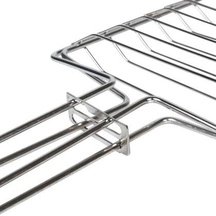 Imagem de Kit Preparo Churrasco Grelha Espetos 3 Simples E 3 Duplo Mor