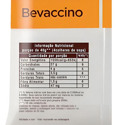 Imagem de Kit Preparo Em Po Sabor Cappuccino Bevaccino Bevan 1kg