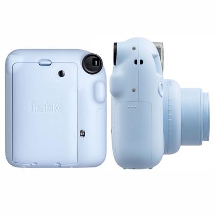 Imagem de Kit Presente Câmera Instax Mini 12 com Filme Preto Branco + Filme Rainbow Azul