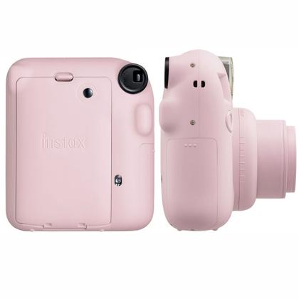 Imagem de Kit Presente Câmera Instax Mini 12 com Filme Preto Branco + Filme Rainbow Rosa