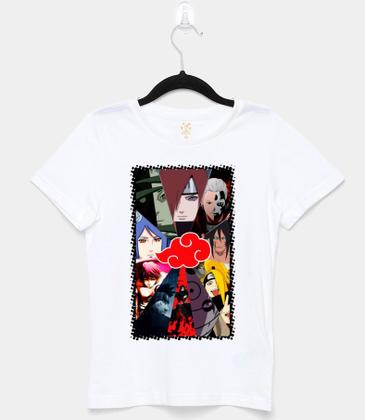 Imagem de Kit Presente Camiseta Infantil Akatsuki 2 Peças 100% Poliéster