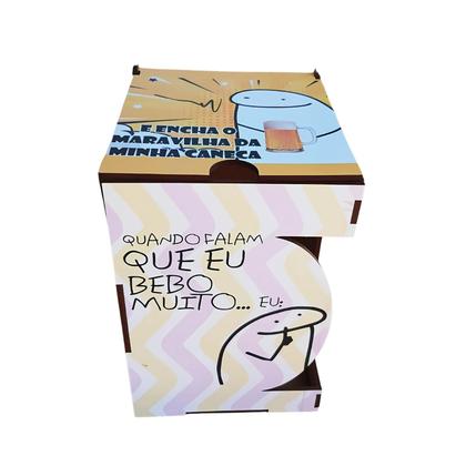 Imagem de Kit Presente Comida De Boteco Com Caneca De Alumínio