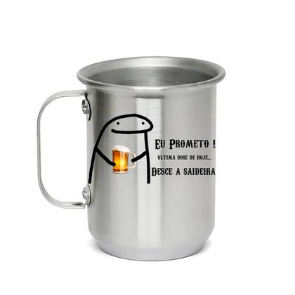 Imagem de Kit Presente Comida De Boteco Com Caneca De Alumínio