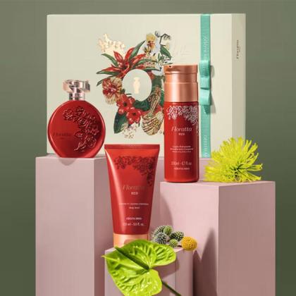 Imagem de Kit Presente Dia Das Mães Floratta Red (3 itens) - O Boticário