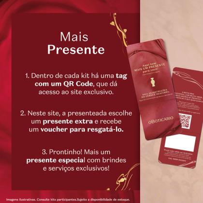 Imagem de Kit Presente Dia dos Namorados Celebre Agora Feminino (2 itens)