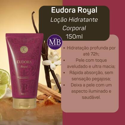 Imagem de Kit Presente Mulher Eudora Royal Colônia Creme Corporal