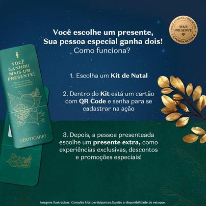 Imagem de Kit Presente Natal Egeo Blue 2 itens