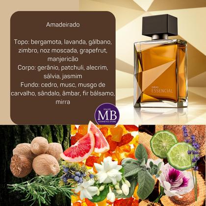 Imagem de Kit Presente Natura Perfume Essencial Clássico Masculino