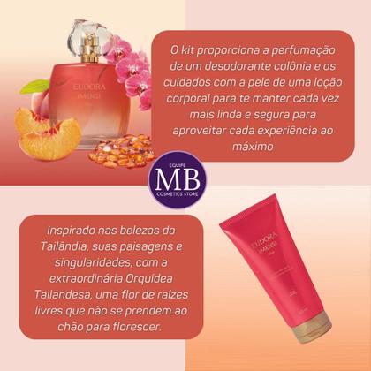Imagem de Kit Presente Perfume e Hidratante Imensi Alive Eudora