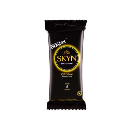 Imagem de Kit Preservativos com 5 Pacotes SKYN Original com 6 unidades