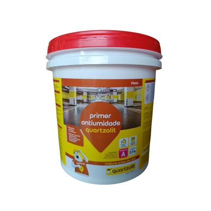 Imagem de Kit Primer RU Antiumidade Branco BI Componente 3,8 KG - Quarzolit 33