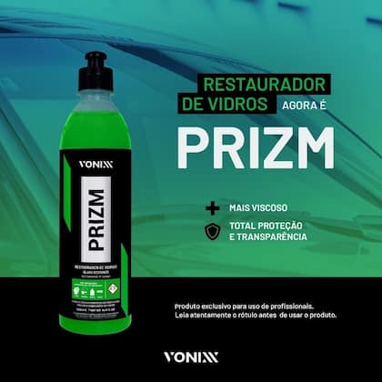 Imagem de KIT Prizm Restaurador Vidros Removedor Chuva Acida Vonixx 500ml