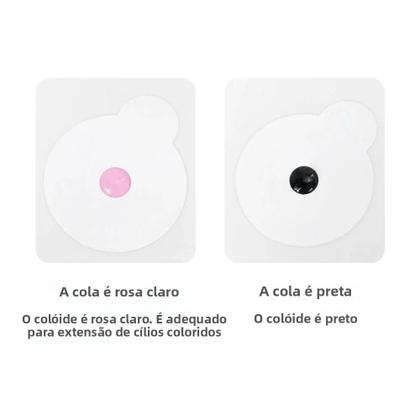 Imagem de Kit Profissional de Cola para Extensão de Cílios Glamlash - Secagem em 0,3-2 Segundos