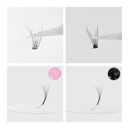 Imagem de Kit Profissional de Cola para Extensão de Cílios Glamlash - Secagem em 0,3-2 Segundos