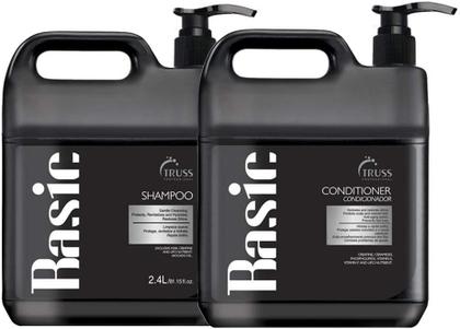 Imagem de  Kit Profissional Shampoo e Condicionador Basic 2,4L