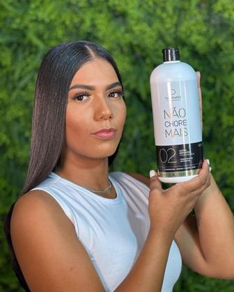 Imagem de Kit Progressiva Orgânica Não Chore Not Cry Original 2x1 litro Borabella PASSO 1 e 2